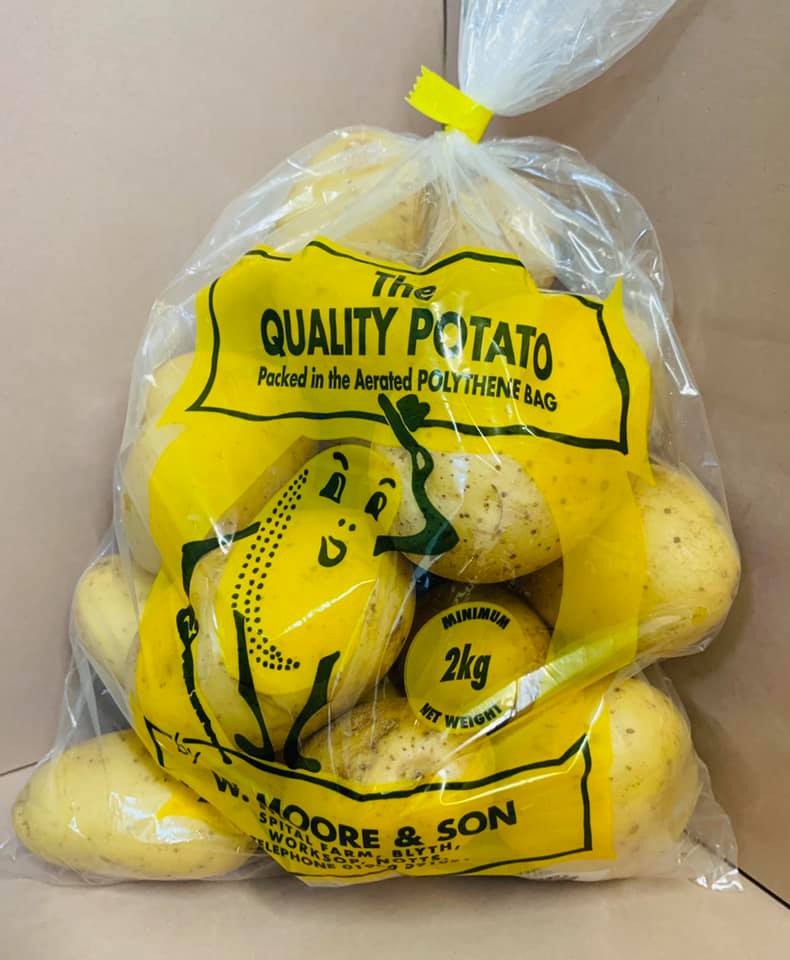 White Potatoes - 2kg bag